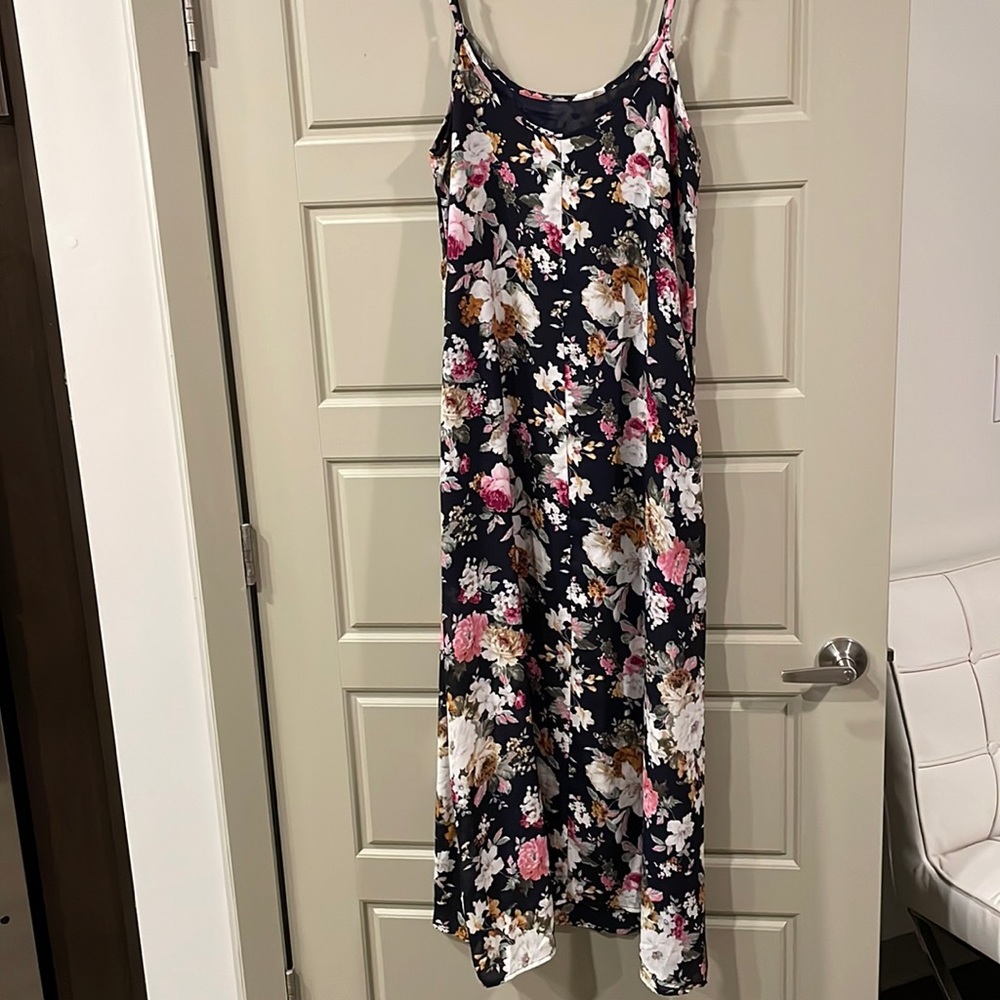 Floral tank dress